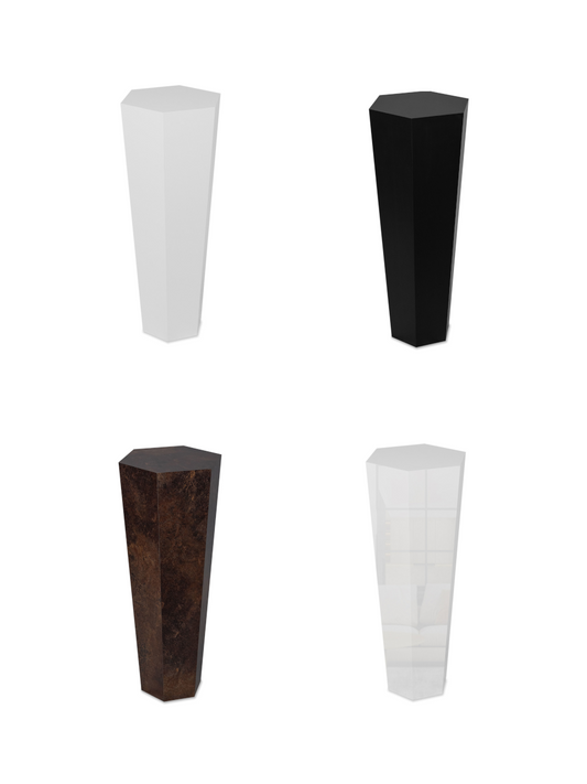 Dekosäule Trapez 80x33x20cm - 4 Farben zur Auswahl