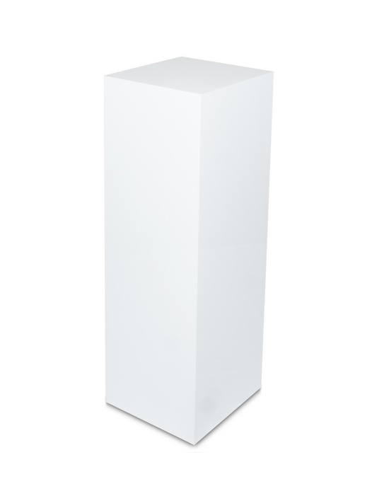 Dekosäule in Farbe Weiß - 3 Größen zur Auswahl