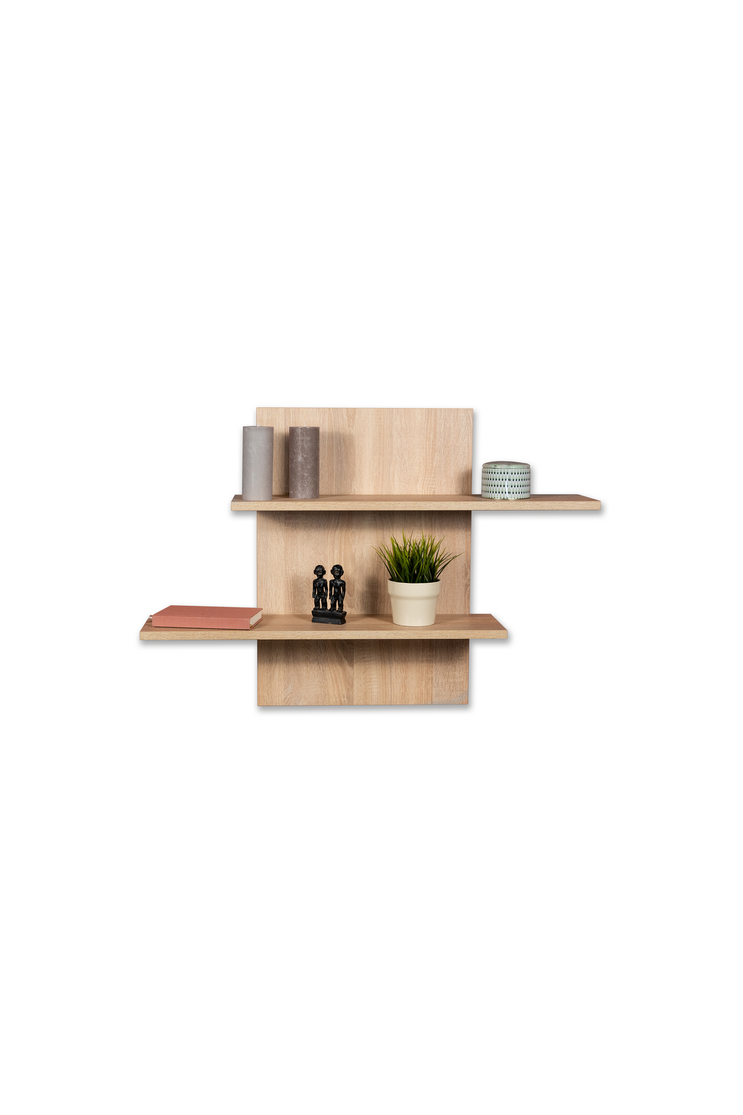Wandregal Sam in Farbe Sonoma Eiche - 700x500x220mm