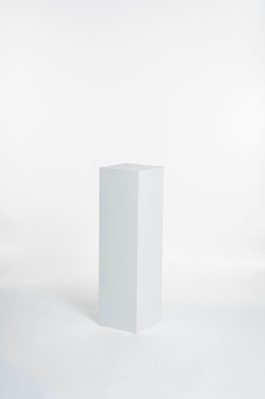 Außensäule wetterfest in der Farbe Weiß Matt - 3 Größen zur Auswahl