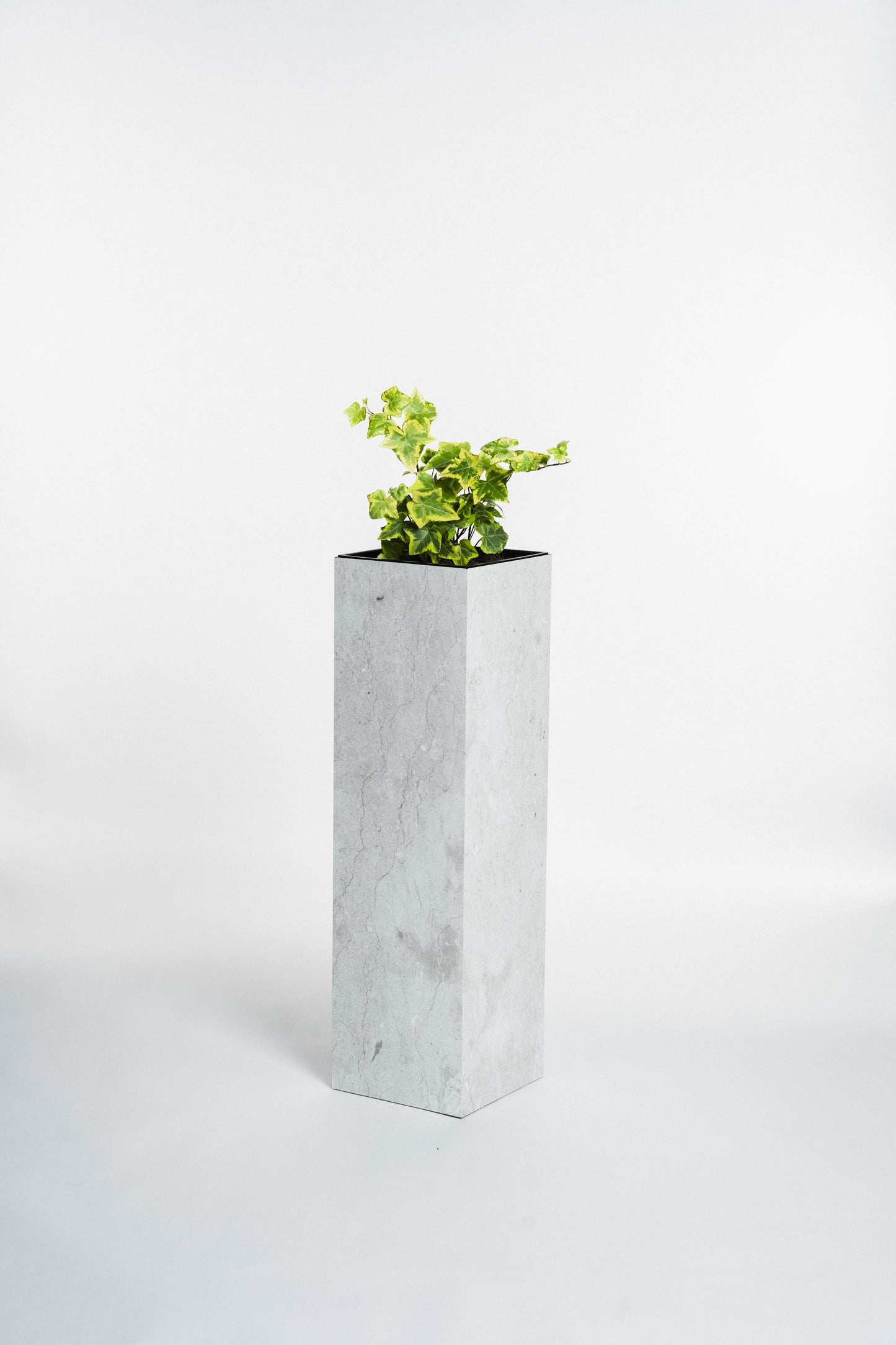 Blumensäule wetterfest in der Farbe Beton - 3 Größen zur Auswahl