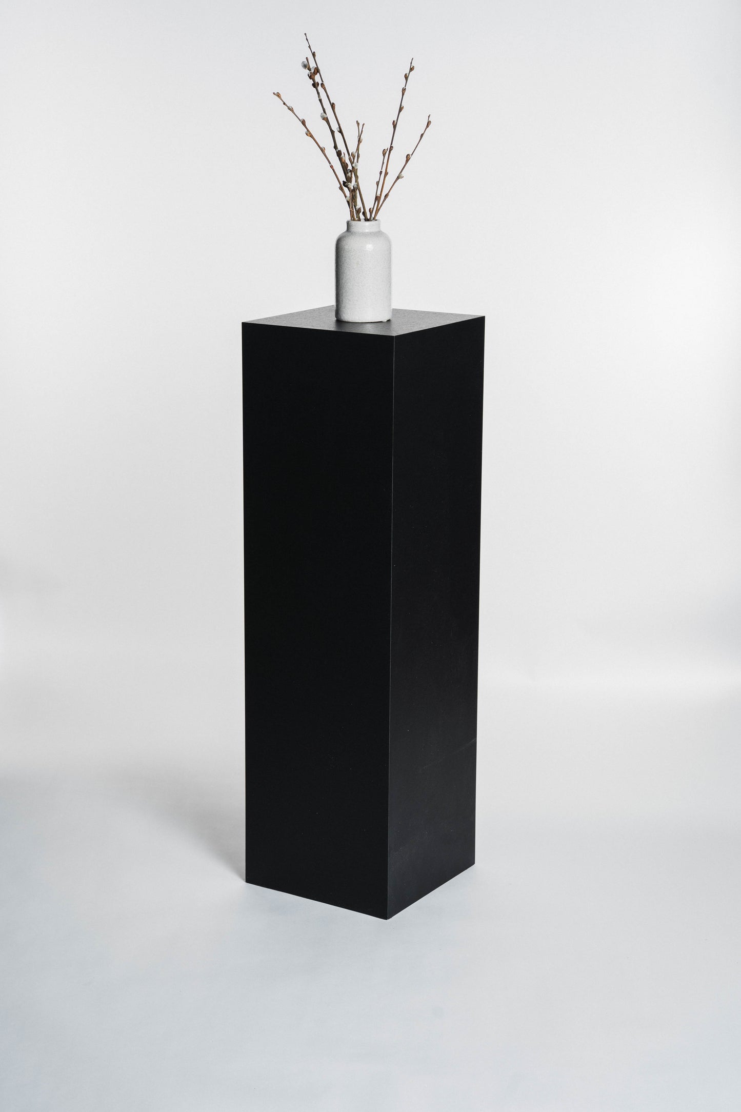 Außensäule wetterfest in der Farbe Schwarz Matt - 3 Größen zur Auswahl