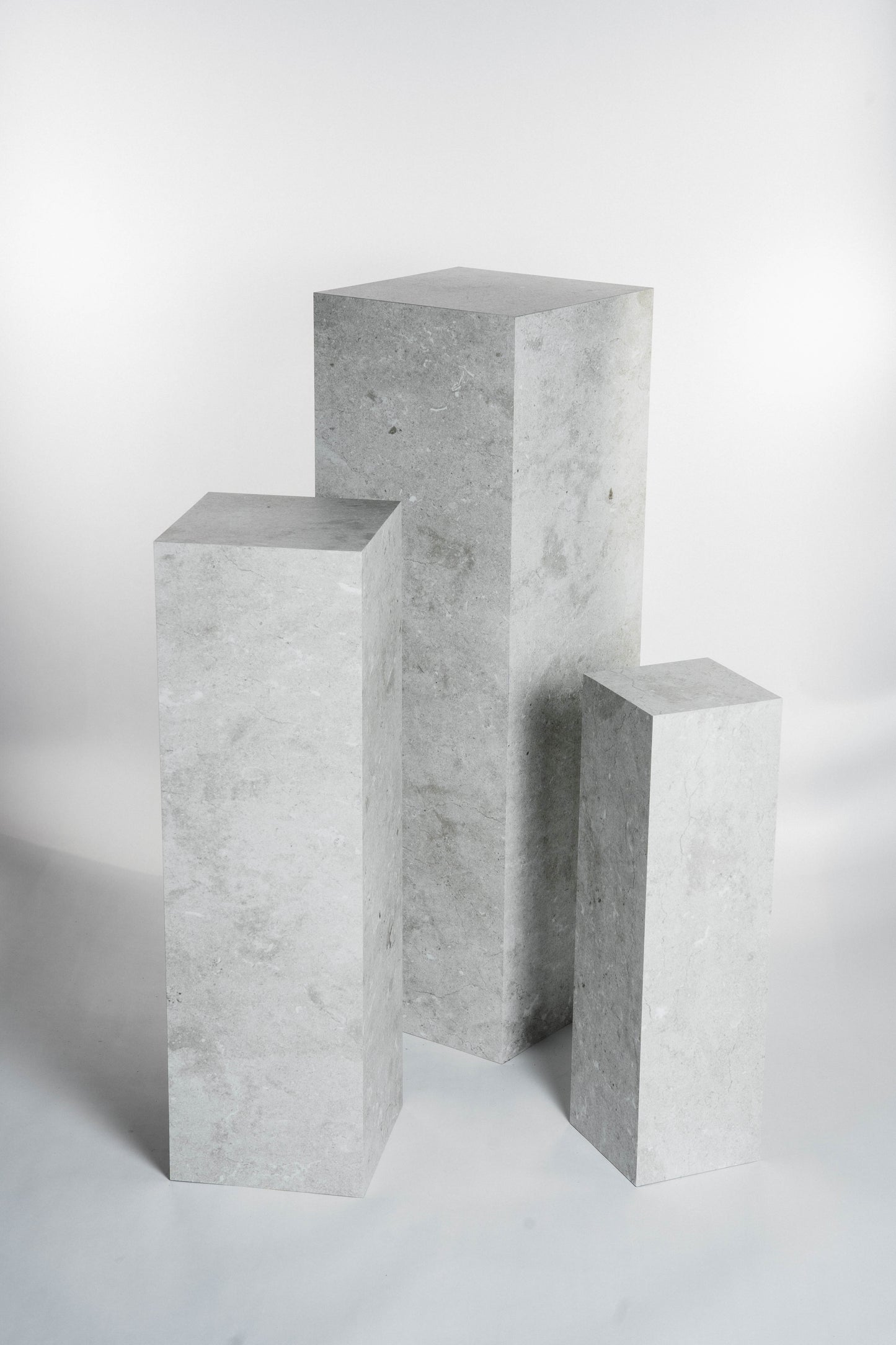 Außensäule wetterfest in der Farbe Beton - 3 Größen zur Auswahl