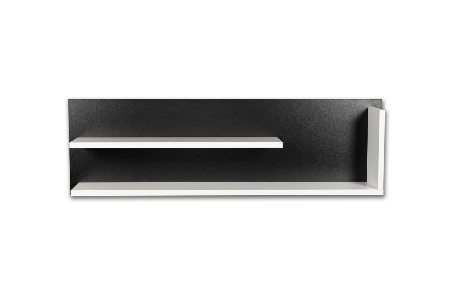 Wandregal Louie in Farbe Weiß - 1100x340x190mm